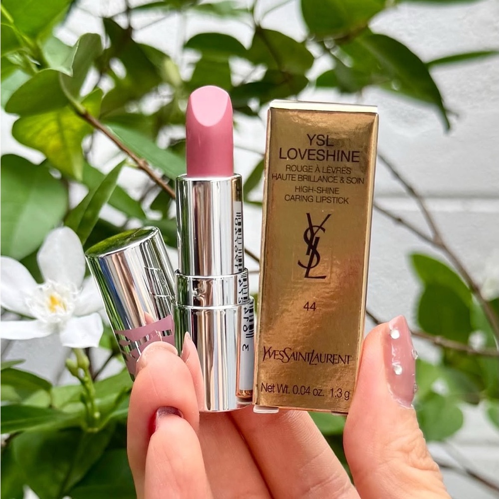 YSL Loveshine Candy Glow Lip Balm #44 Nude Lavalliere - Mini Size🔆